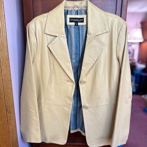 Buttery soft Leather Blazer